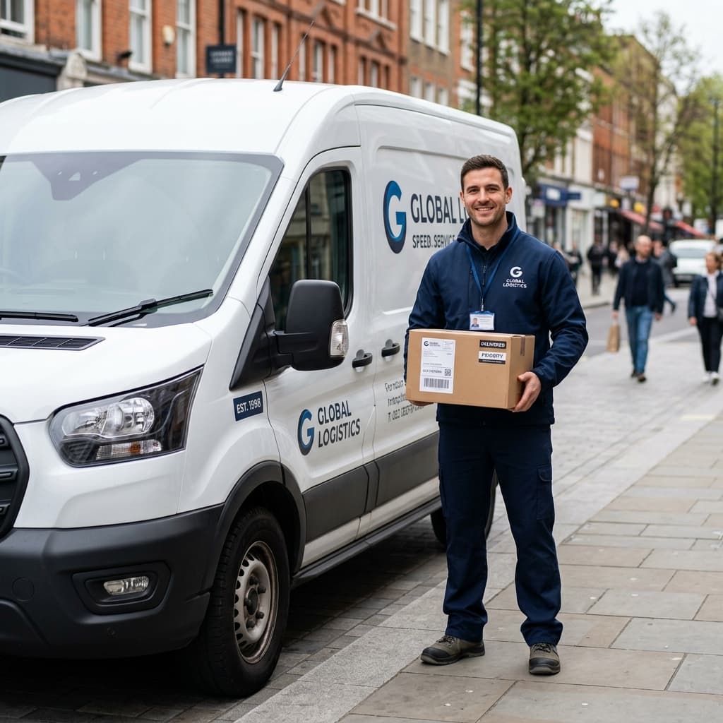 UOCPL courier delivering international packages
