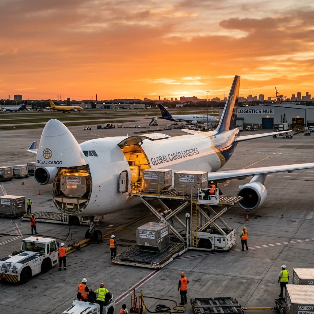 International Air Freight Services logistics support