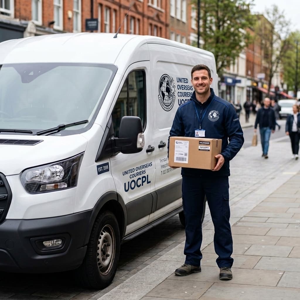 International Express Courier Service logistics support